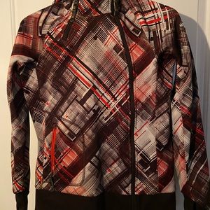 The North Face double zipped hoodie